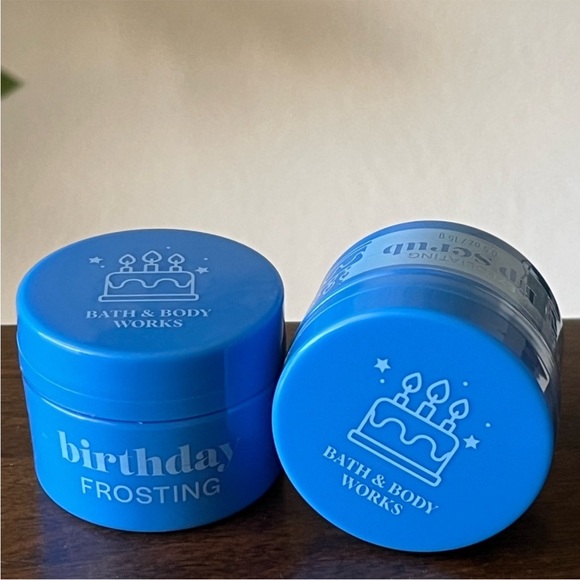 BATH & BODY Birthday Frosting Nourishing Lip Mask & Exfoliating Lip Scrub - Picture 2 of 4